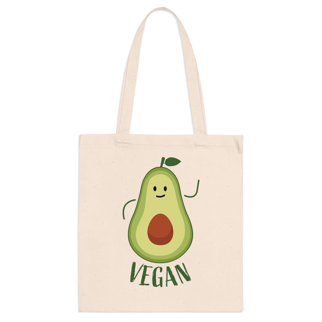 Eco-Friendly Tote Bag for Vegans and Nature Lovers, Reusable Shopping Bag, Sustainable Gift, Floral and Avocado Designs