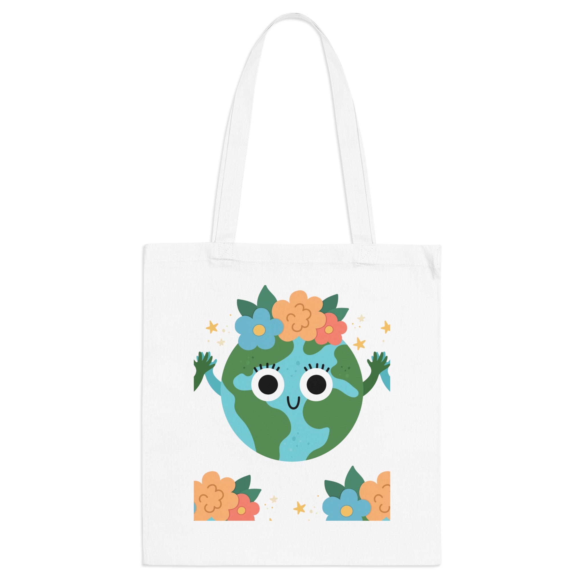 Eco-Friendly Tote Bag - Save Earth Design